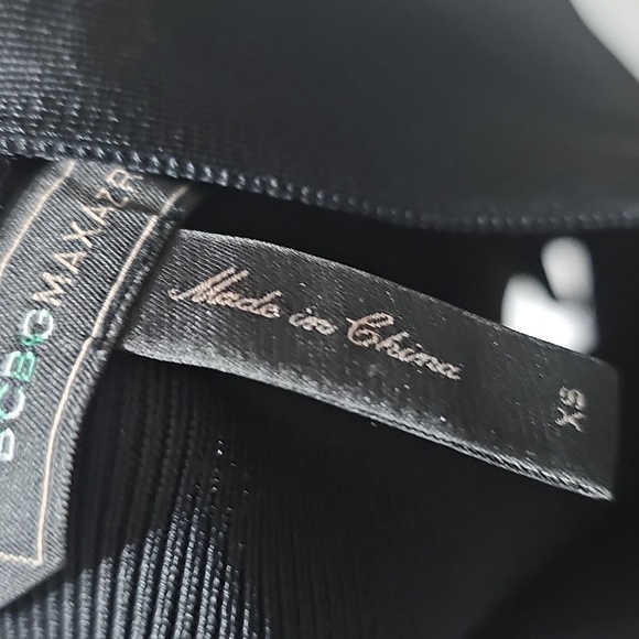 BCBGMaxazria Simone Elegant Black Mini Skirt‎ XS - Picture 3 of 6